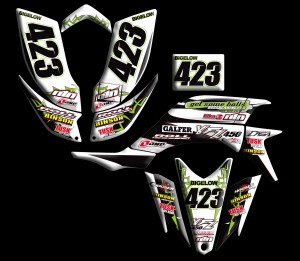 custom motocross graphics, pre-printed shrouds, motocross full kits, graphics kit, dirtbike shrouds, atv graphics kit