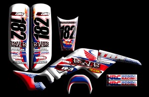 custom motocross graphics, pre-printed shrouds, motocross full kits, graphics kit, dirtbike shrouds, atv graphics kit