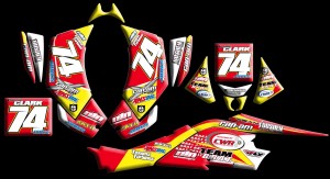 custom motocross graphics, pre-printed shrouds, motocross full kits, graphics kit, dirtbike shrouds, atv graphics kit