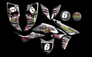 custom motocross graphics, pre-printed shrouds, motocross full kits, graphics kit, dirtbike shrouds, atv graphics kit