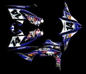 custom motocross graphics, pre-printed shrouds, motocross full kits, graphics kit, dirtbike shrouds, atv graphics kit