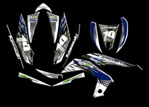 custom motocross graphics, pre-printed shrouds, motocross full kits, graphics kit, dirtbike shrouds, atv graphics kit