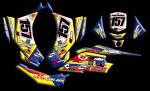 custom motocross graphics, pre-printed shrouds, motocross full kits, graphics kit, dirtbike shrouds, atv graphics kit