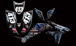 custom motocross graphics, pre-printed number plates, motocross full kits, graphics kit, atv kits, atv graphics, atv motocross