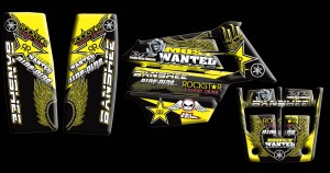 custom motocross graphics, pre-printed shrouds, motocross full kits, graphics kit, dirtbike shrouds, atv graphics kit