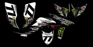 custom motocross graphics, pre-printed shrouds, motocross full kits, graphics kit, dirtbike shrouds, atv graphics kit