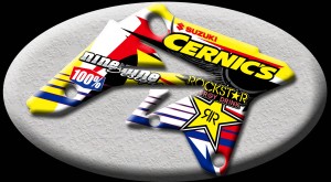 custom motocross graphics, pre-printed shrouds, motocross full kits, graphics kit, dirtbike shrouds,