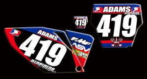 custom motocross graphics, pre-printed number plates, motocross full kits, graphics kit,