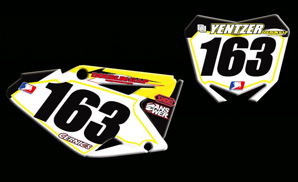 Suzuki 2012 Rmz450 Number Plates