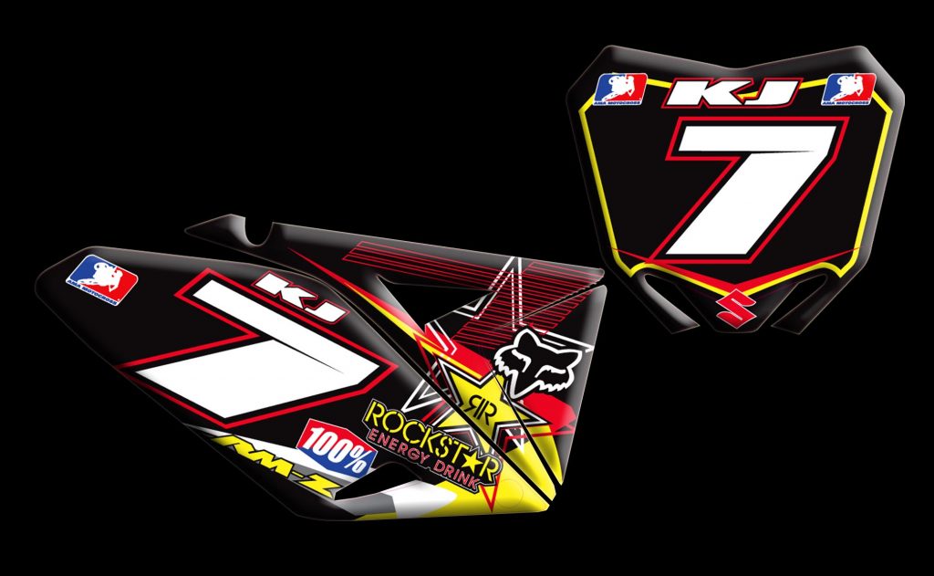 Suzuki Rmz Number Plates