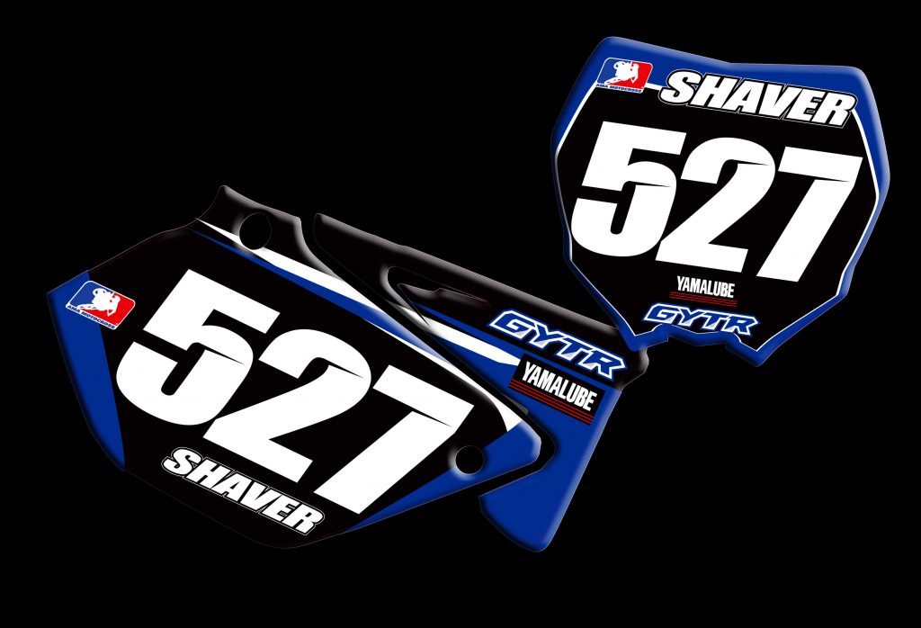 Yamaha 2014 Yz250 2 stroke number plates